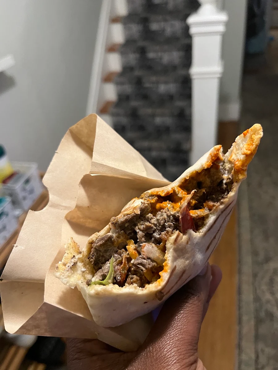 Beef Shawarma Wrap