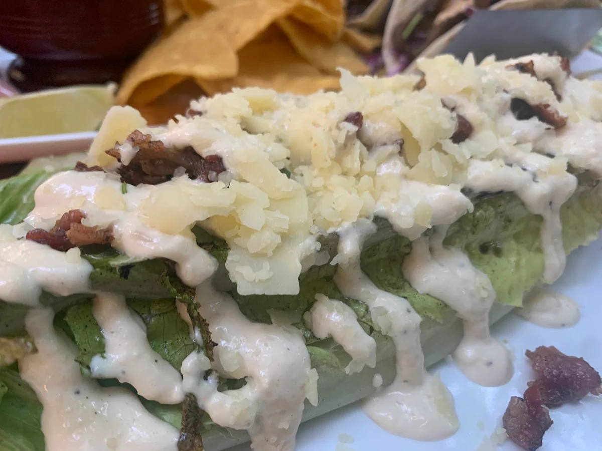 Grilled Caesar Salad