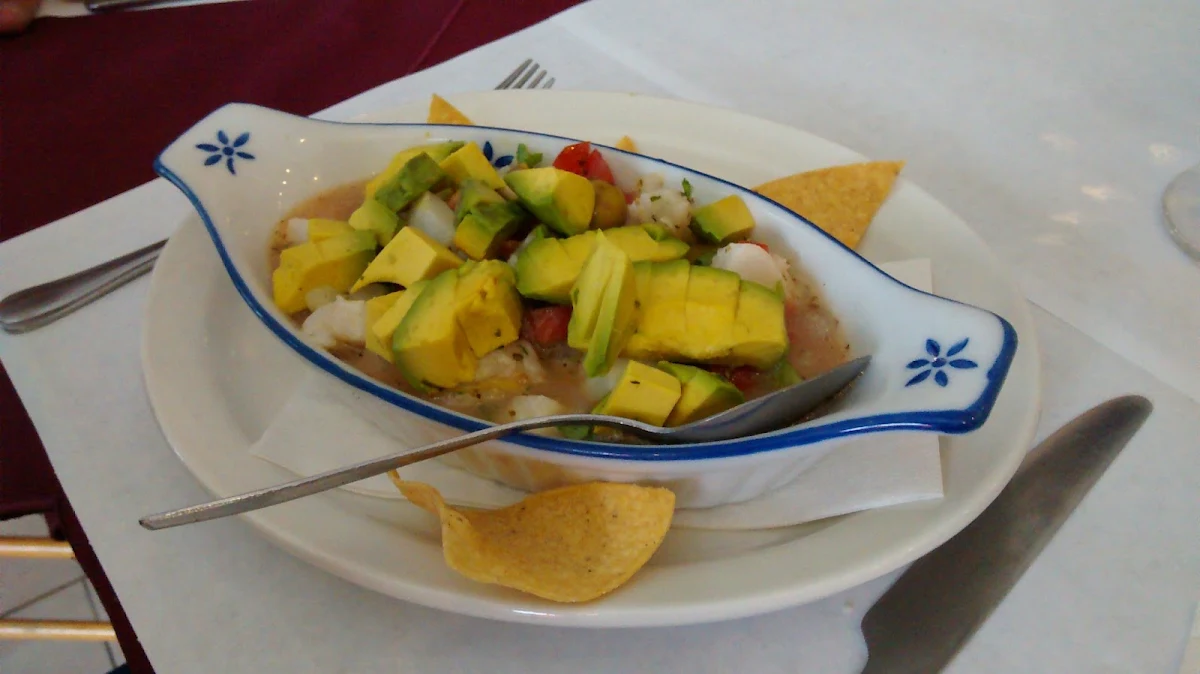 Ceviche Servi Froid Ceviche Served Cold