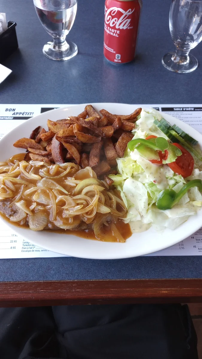 Hamburger Steak Frites Maison