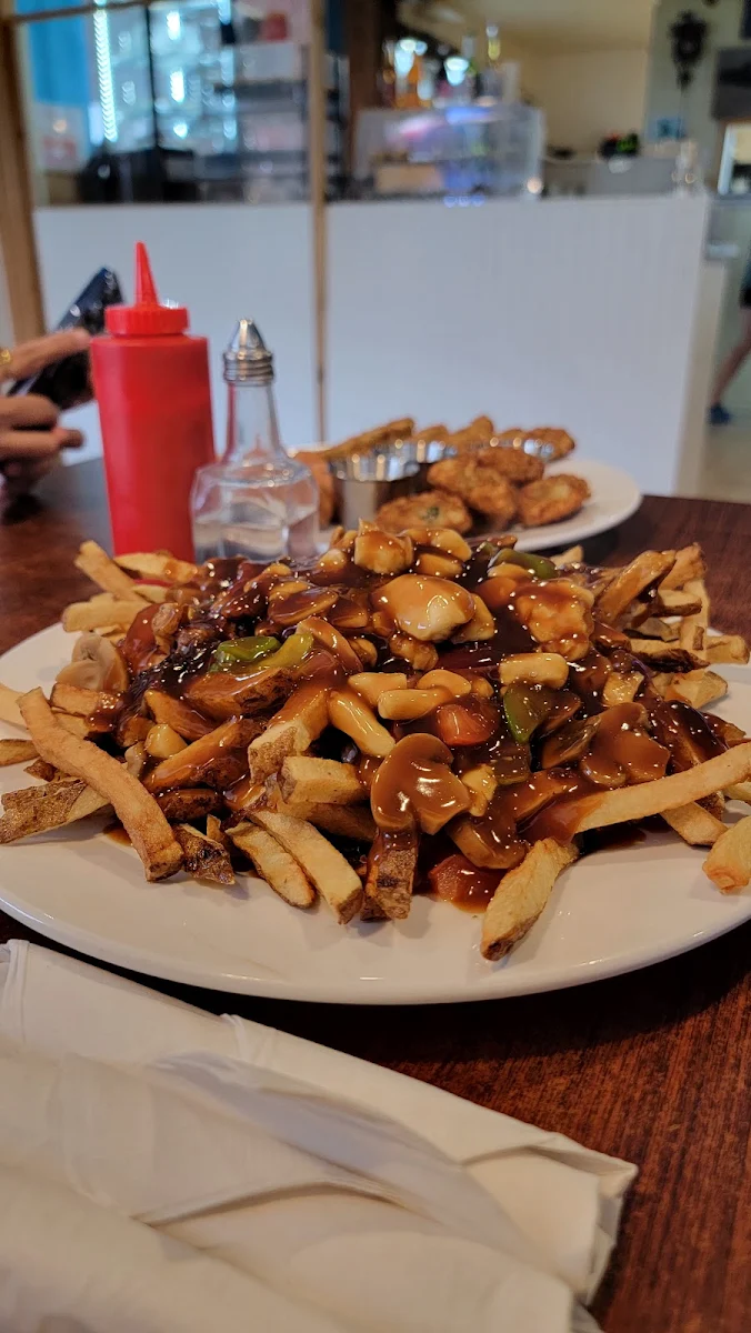 Veggie Poutine, Mindemoya Grill
