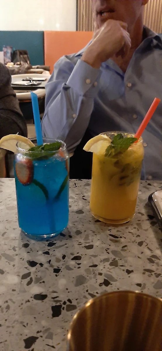 Ocean Breeze and Mango Lemonade