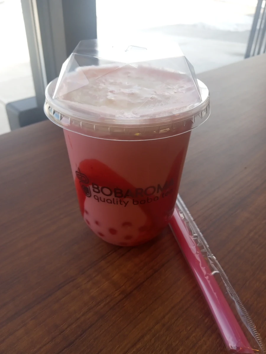 Strawberry Cheesecake Boba