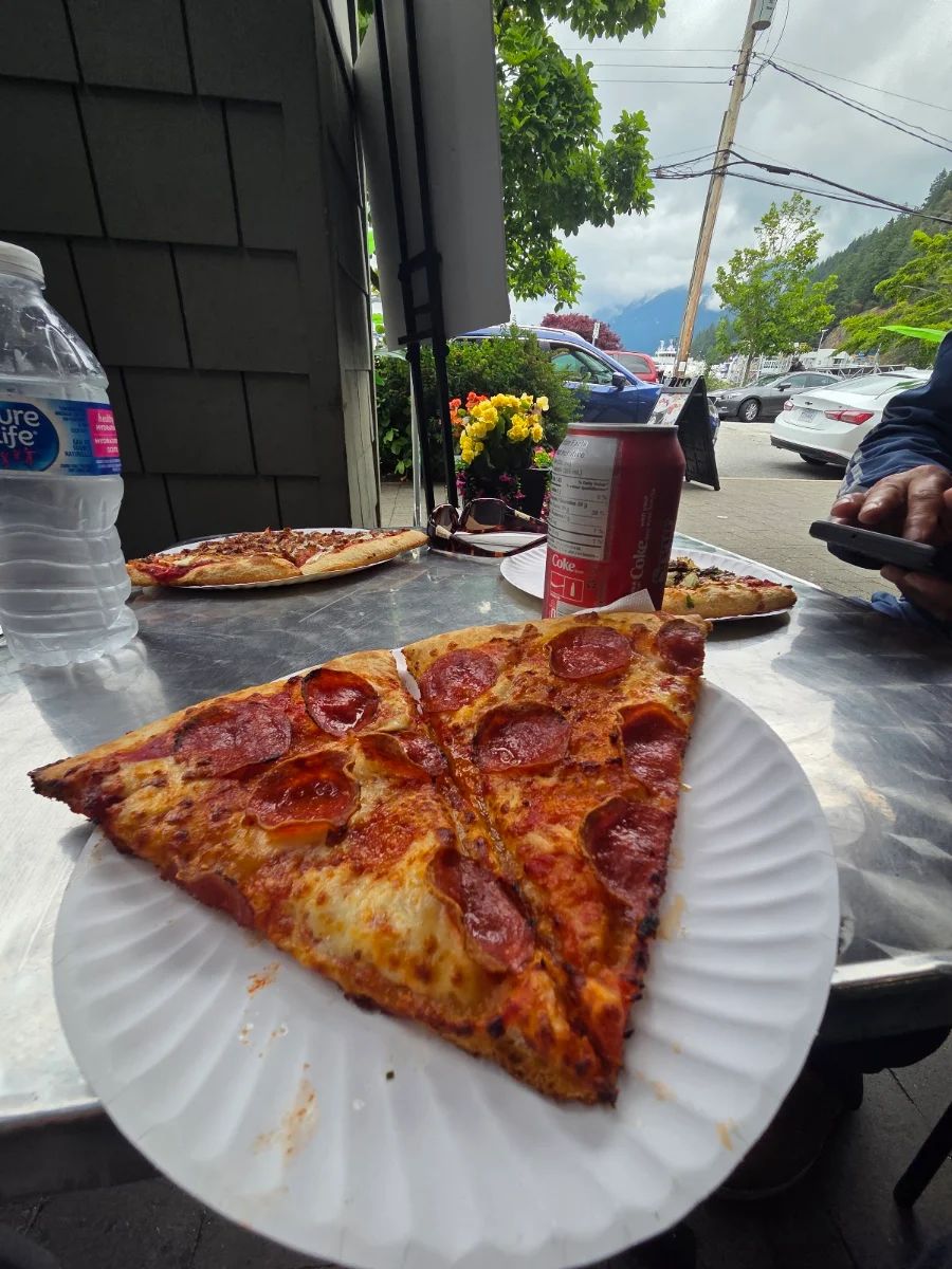 Hawaiian Pizza Slice
