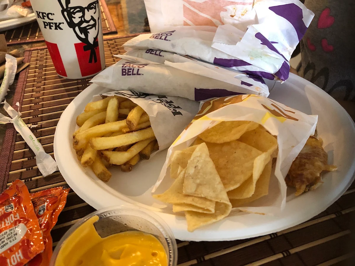 Soft Tacos with Fries