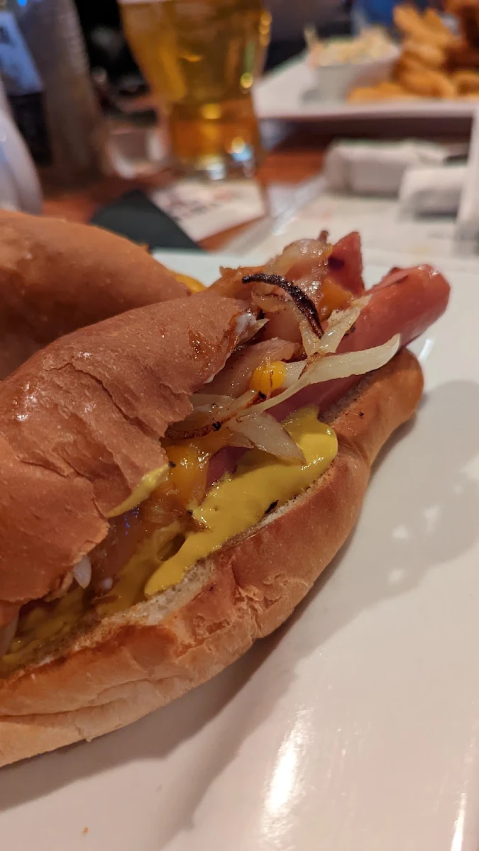 Foot Long Hot Dog