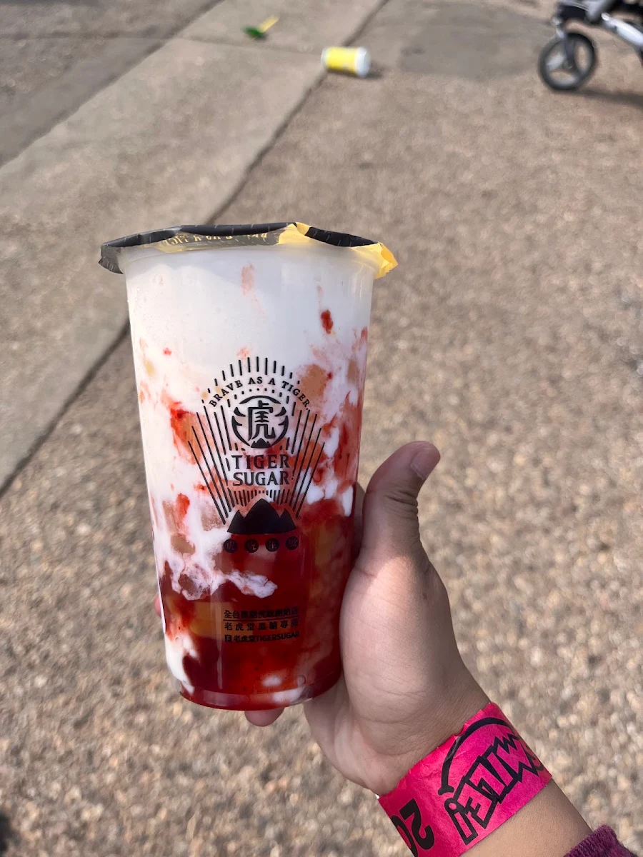 Strawberry Mochi Milk