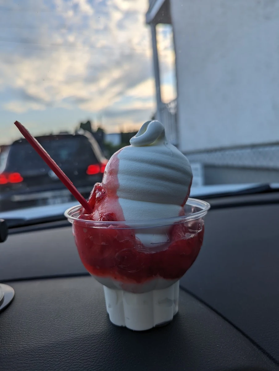 Sundae Aux Fraises
