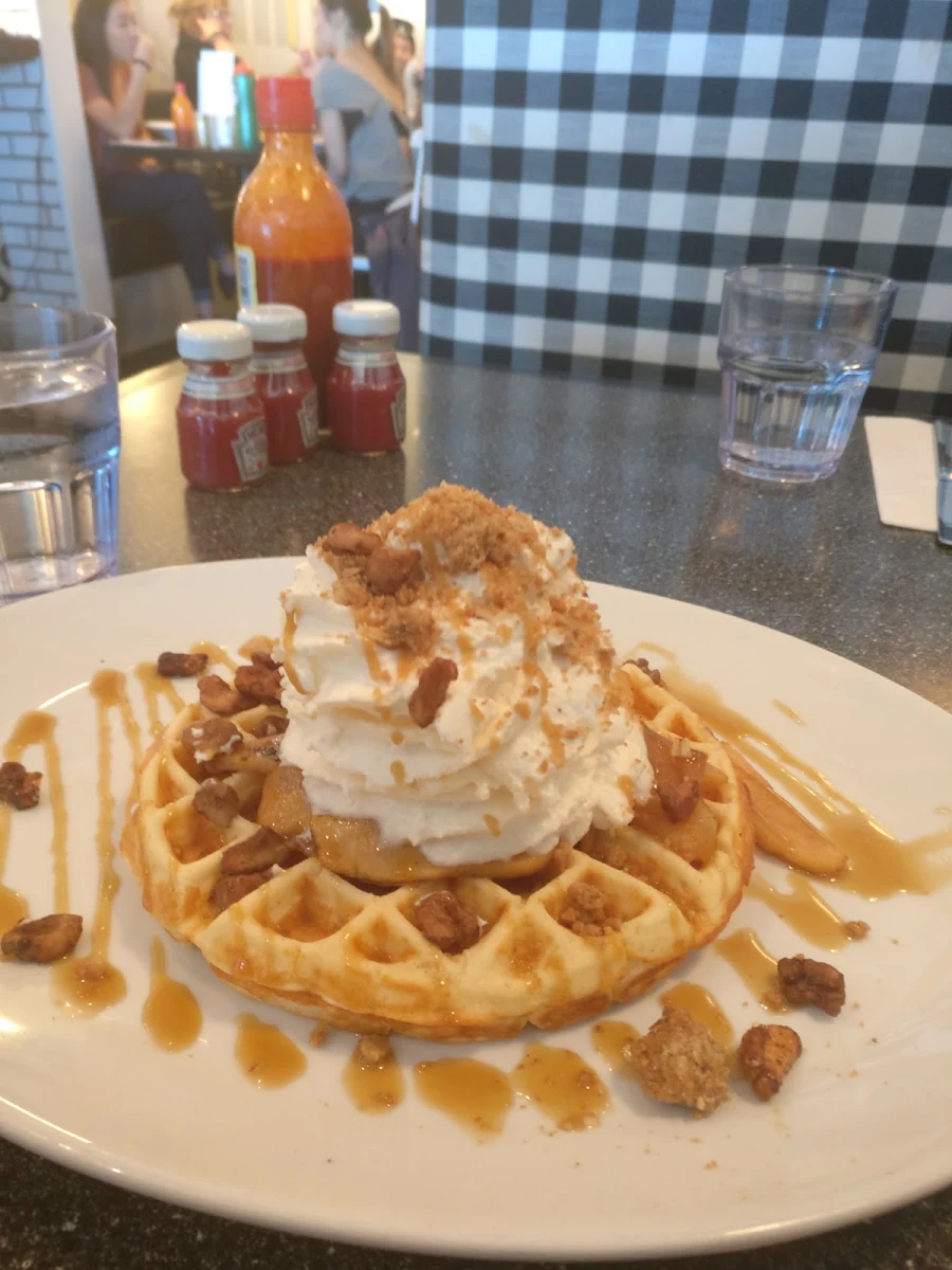 Nutella Churro Waffles
