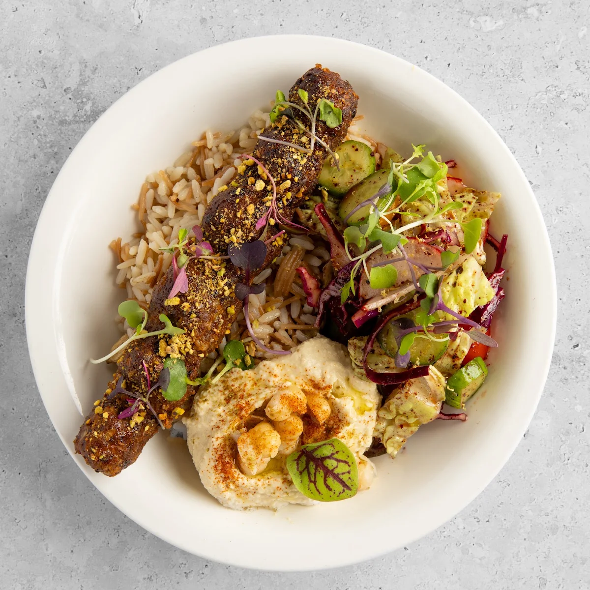 Lamb Pistachio Rice Bowl