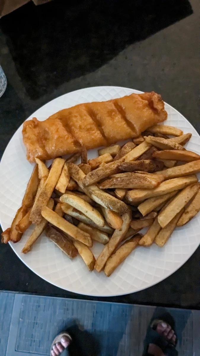 1 Piece Halibut Fish & Chips