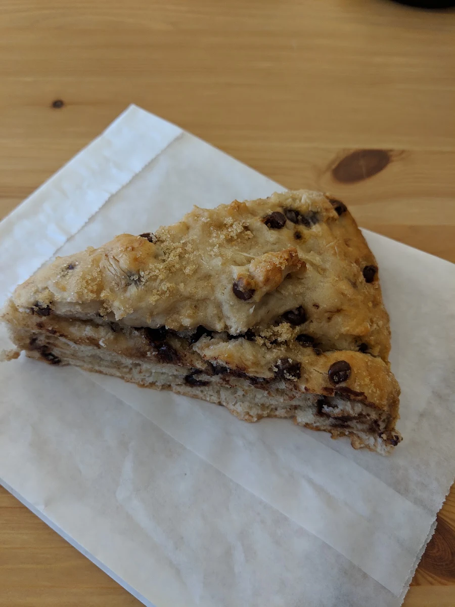 Banana Chocolate Chip Scones