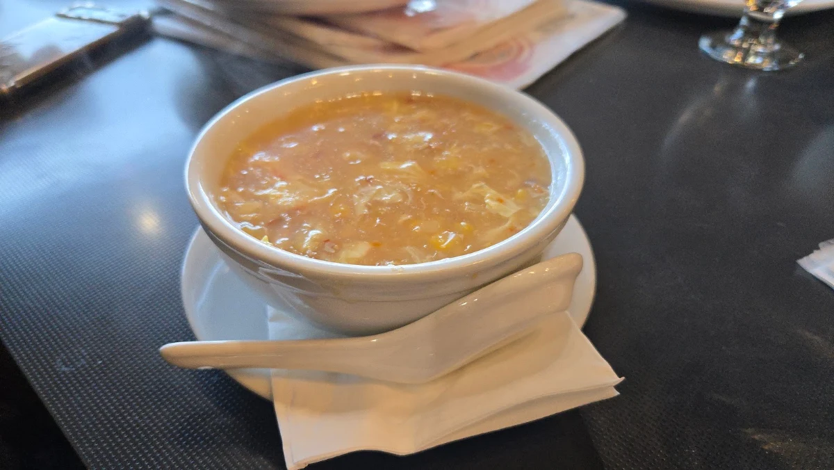 Sweet Corn Chicken Soup