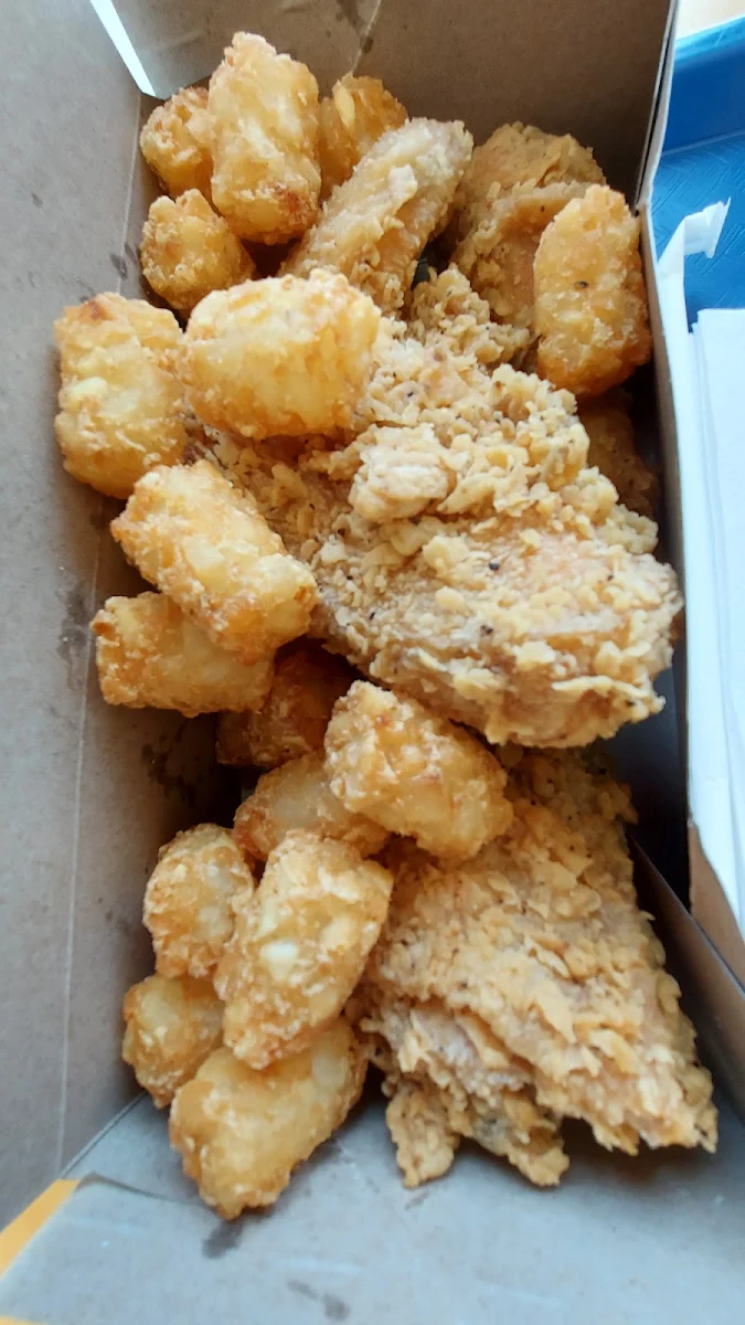 Fried Chicken and Pompoms