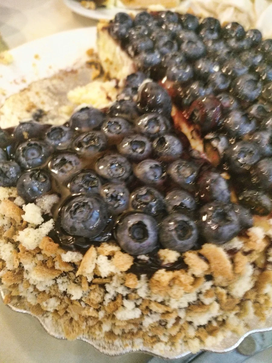 Sea Salt Blueberry Oreo Cake