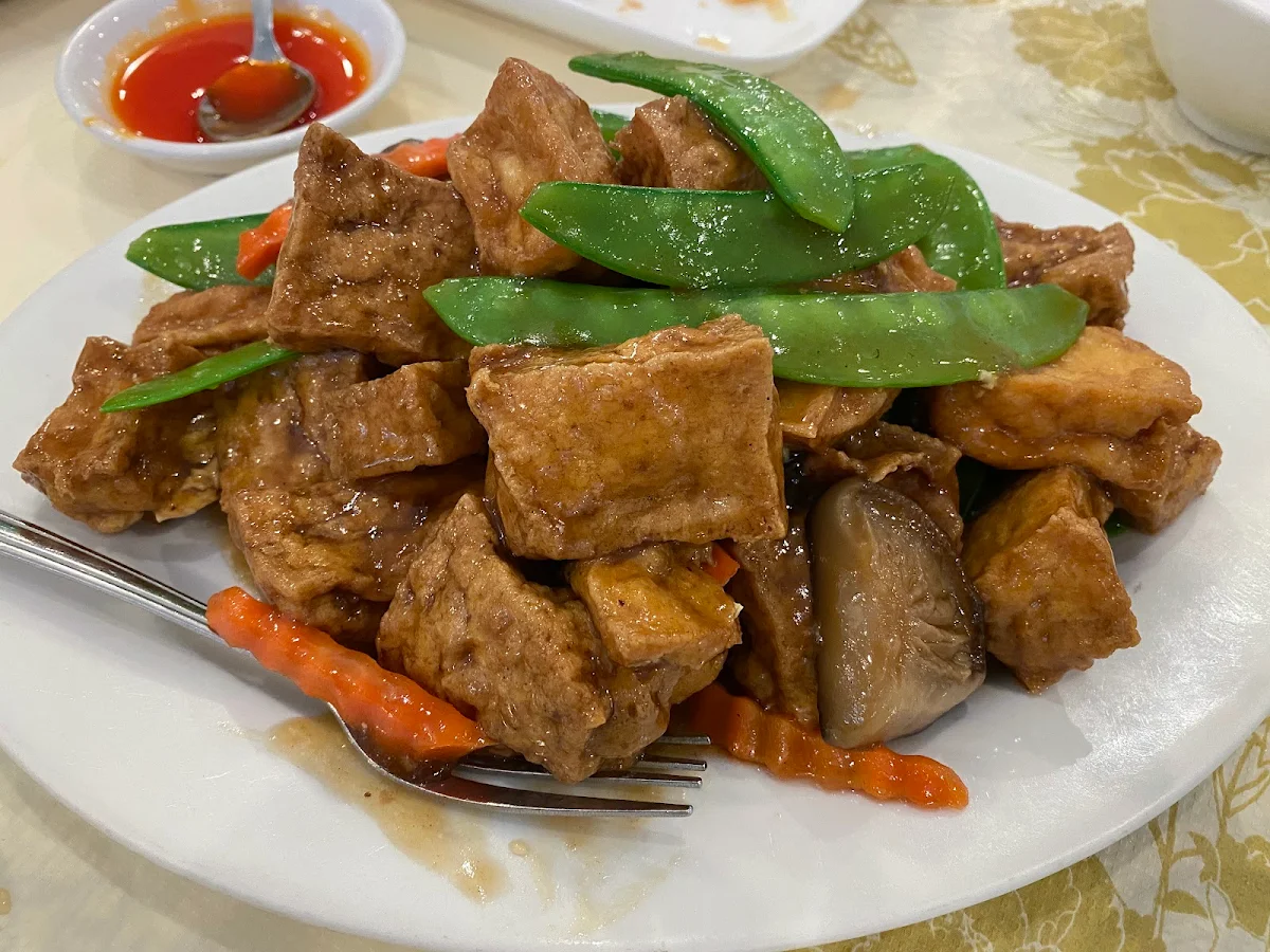 Deep Fried Tofu Cake Hot Pot