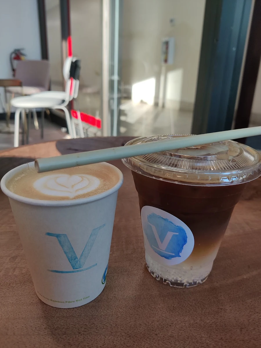 Latte and Iced Mocha
