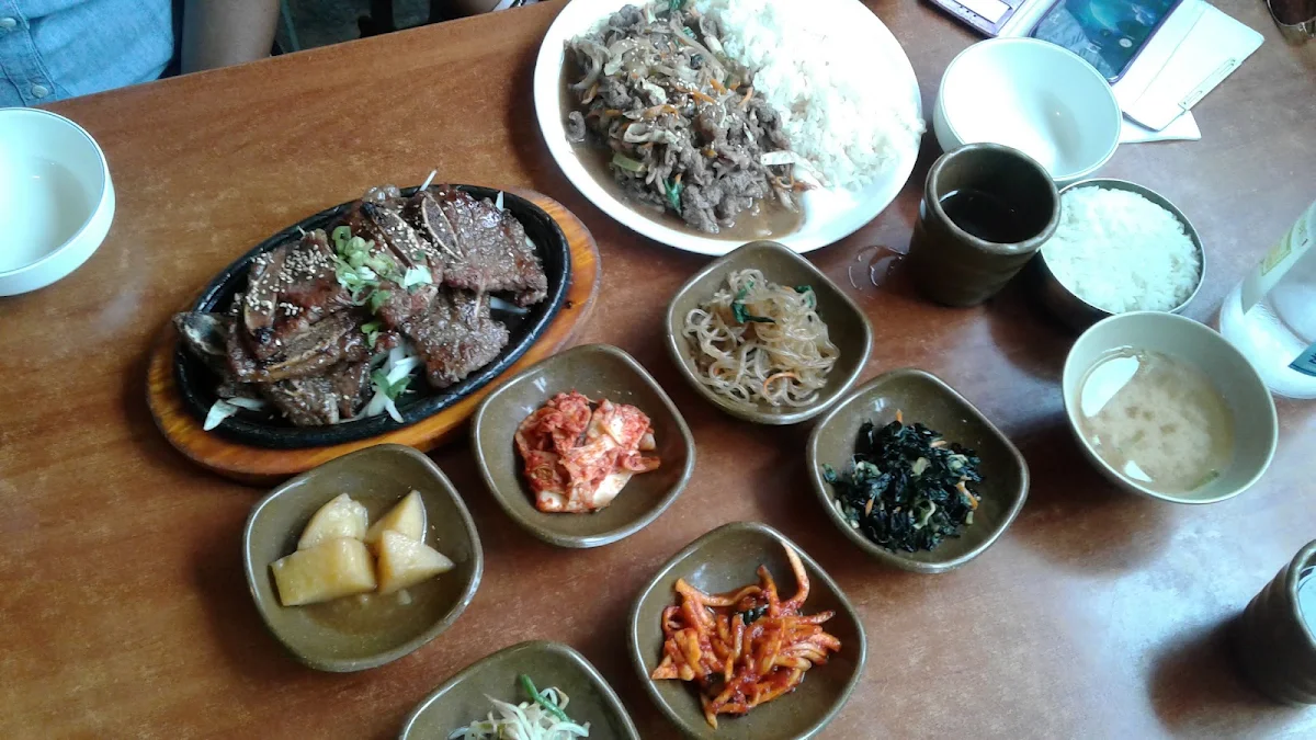 bulgogi beef 불고기 정식