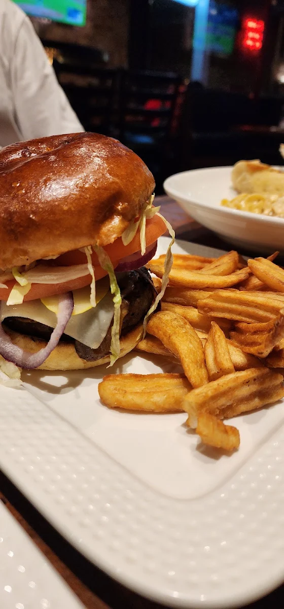 Mushroom Swiss Burger