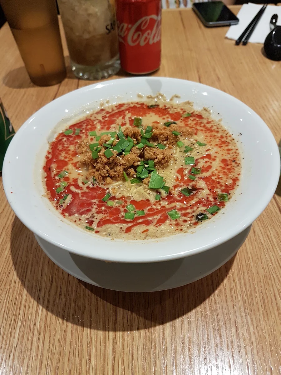Tan Tan Men Ramen with Pork Cha-Shu & Seasoned Egg