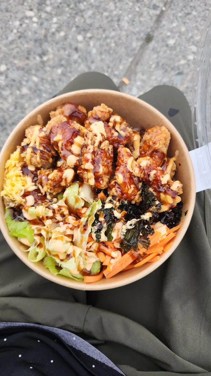 Fried Chicken Rice Bowl