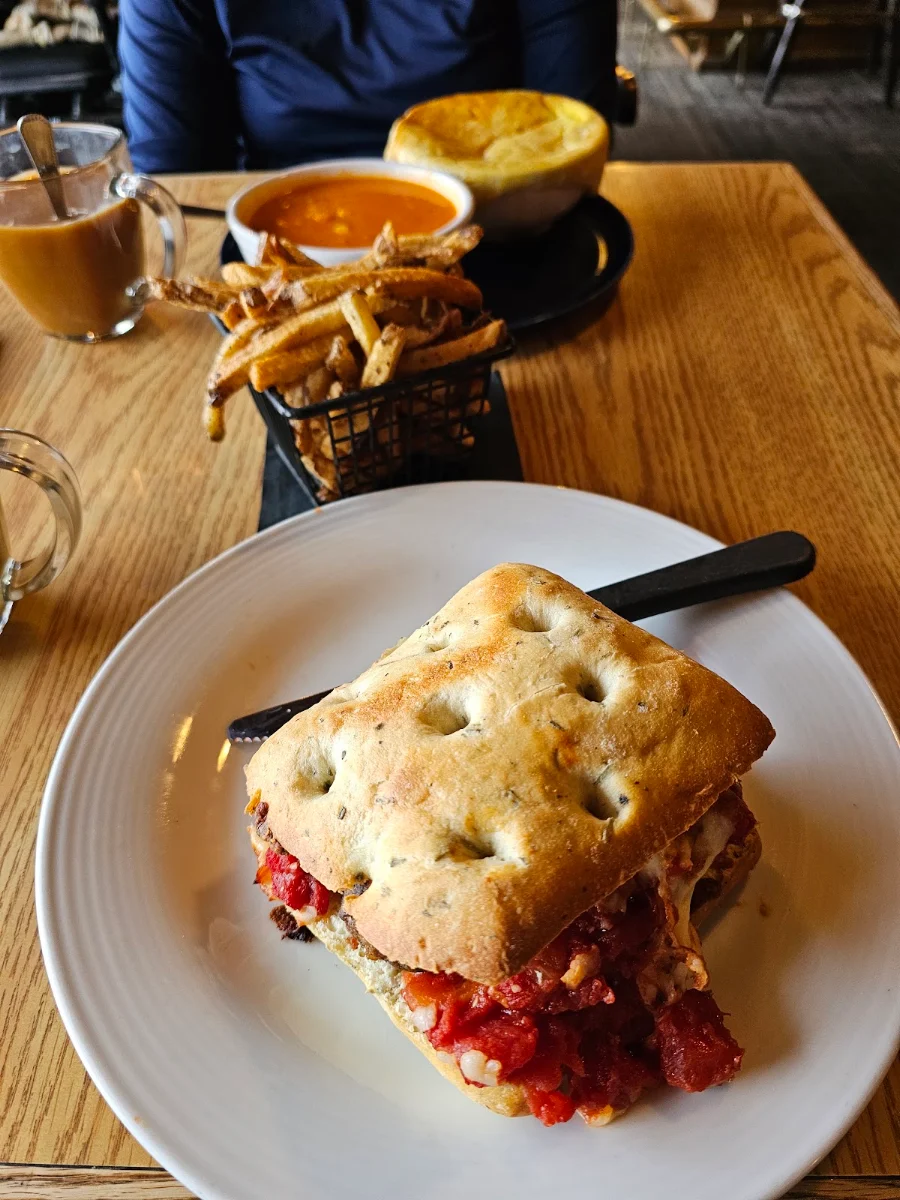 Elk Meatball Sandwich