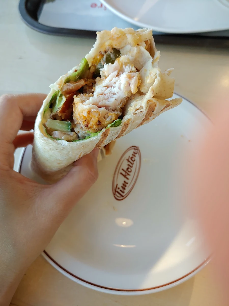 Grilled Chicken Bacon Ranch Wrap