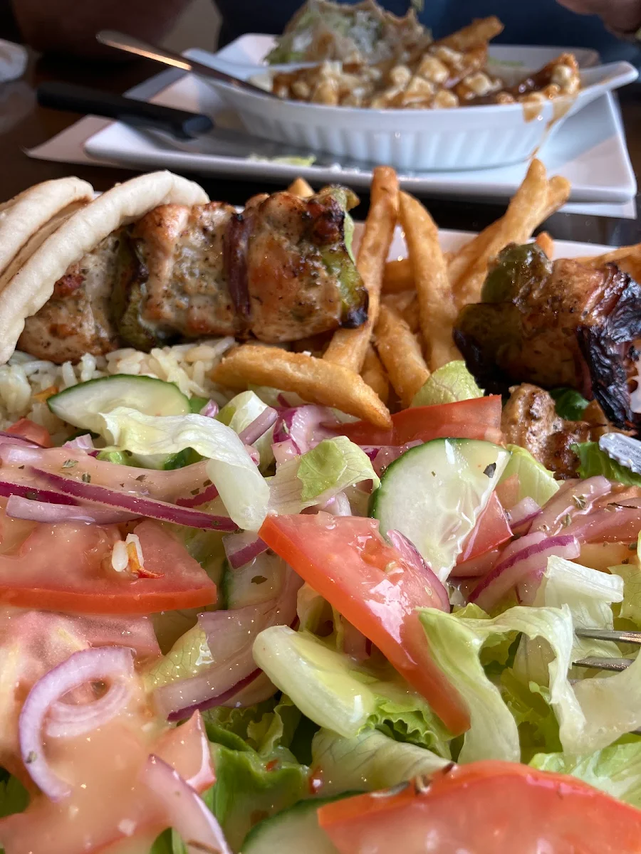 Brochette de Souvlaki de Poulet