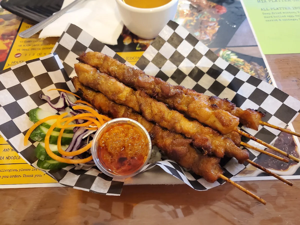 Chicken Satay Skewers