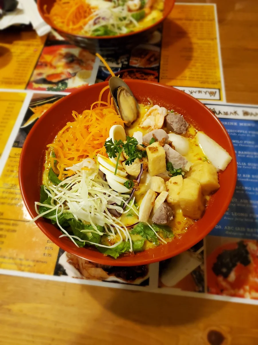 Seafood Laksa Soup