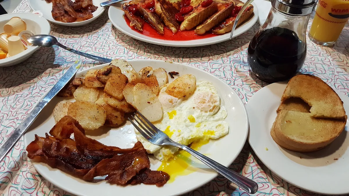 Eggs Bacon and Home Fries