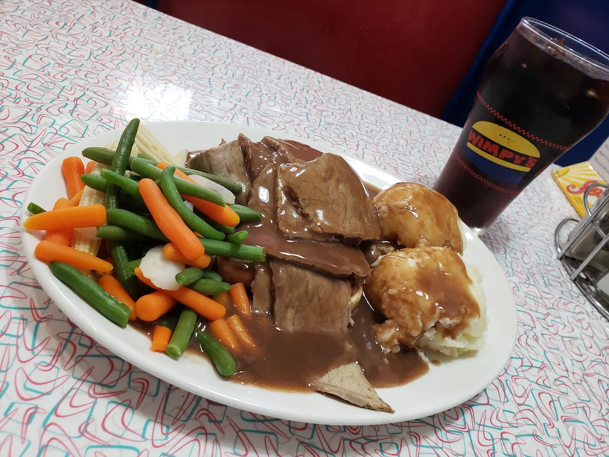Hot Roast Beef Sandwich