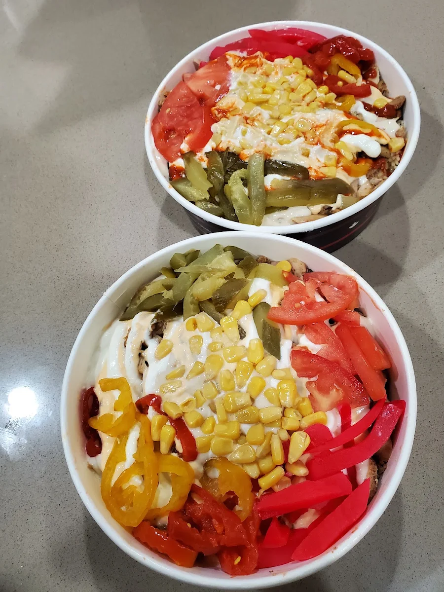Chicken Rice Bowl with Everything