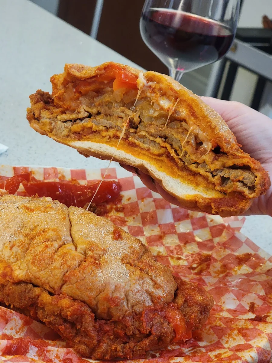 Veal Parmigiana Sandwich