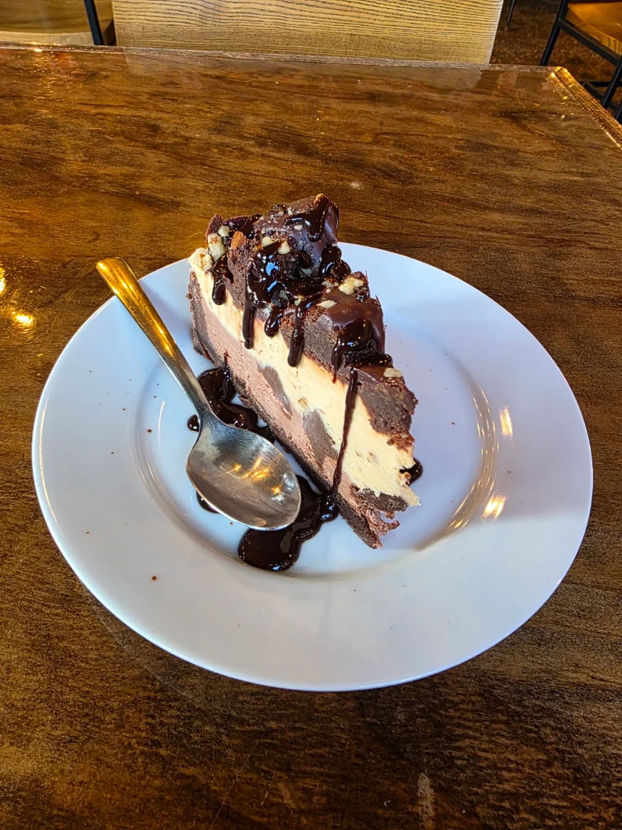 Peanut Butter Fudge Brownie Cheesecake