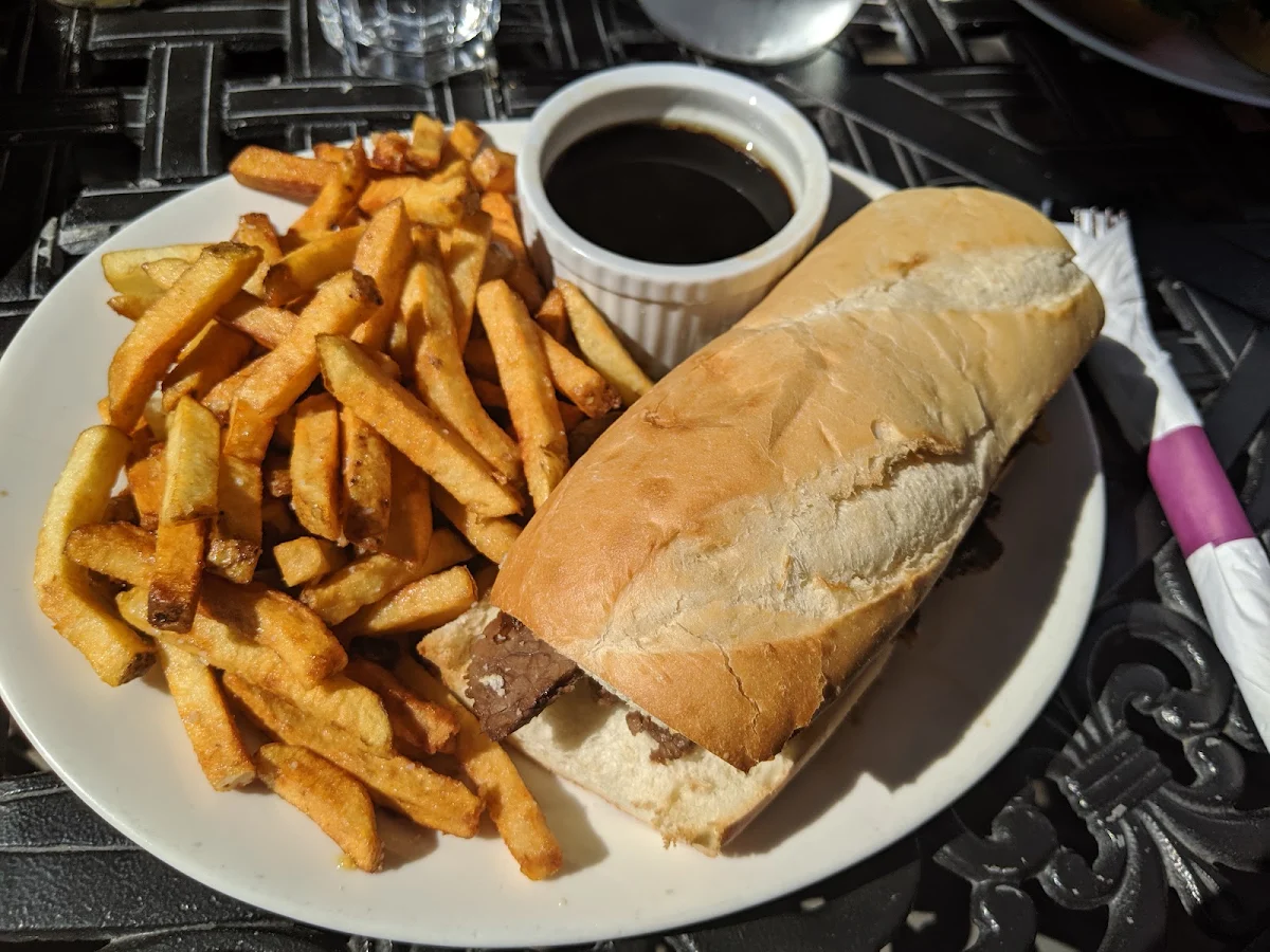 Beef Dip and Fries