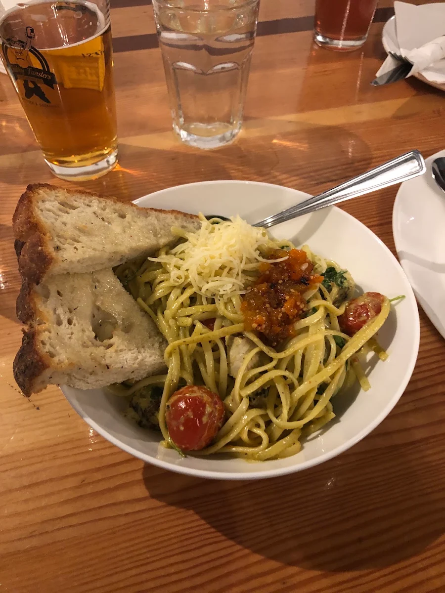 Spicy Seafood Linguine