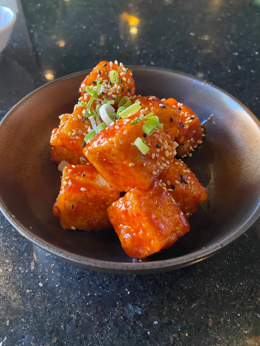 Spicy Agedashi Tofu