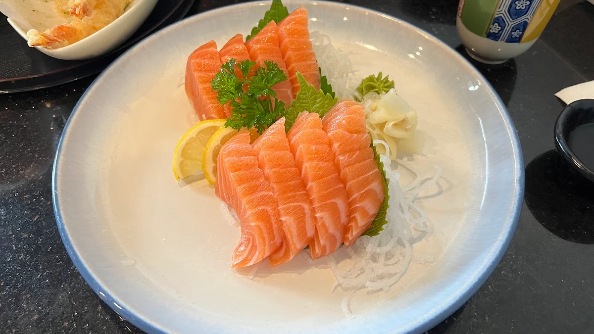 Tuna and Salmon Sashimi and Nigiri