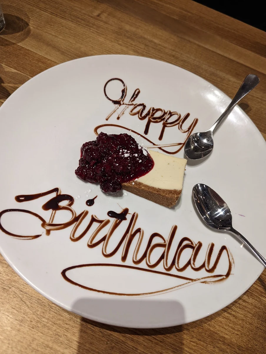 Birthday Cake Complimentary