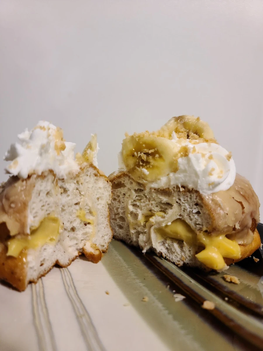 Banana Cream Pie Donut