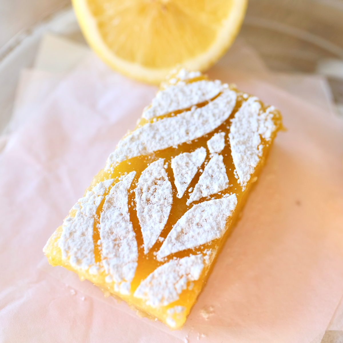 Classic Southern Lemon Bars Gluten Free