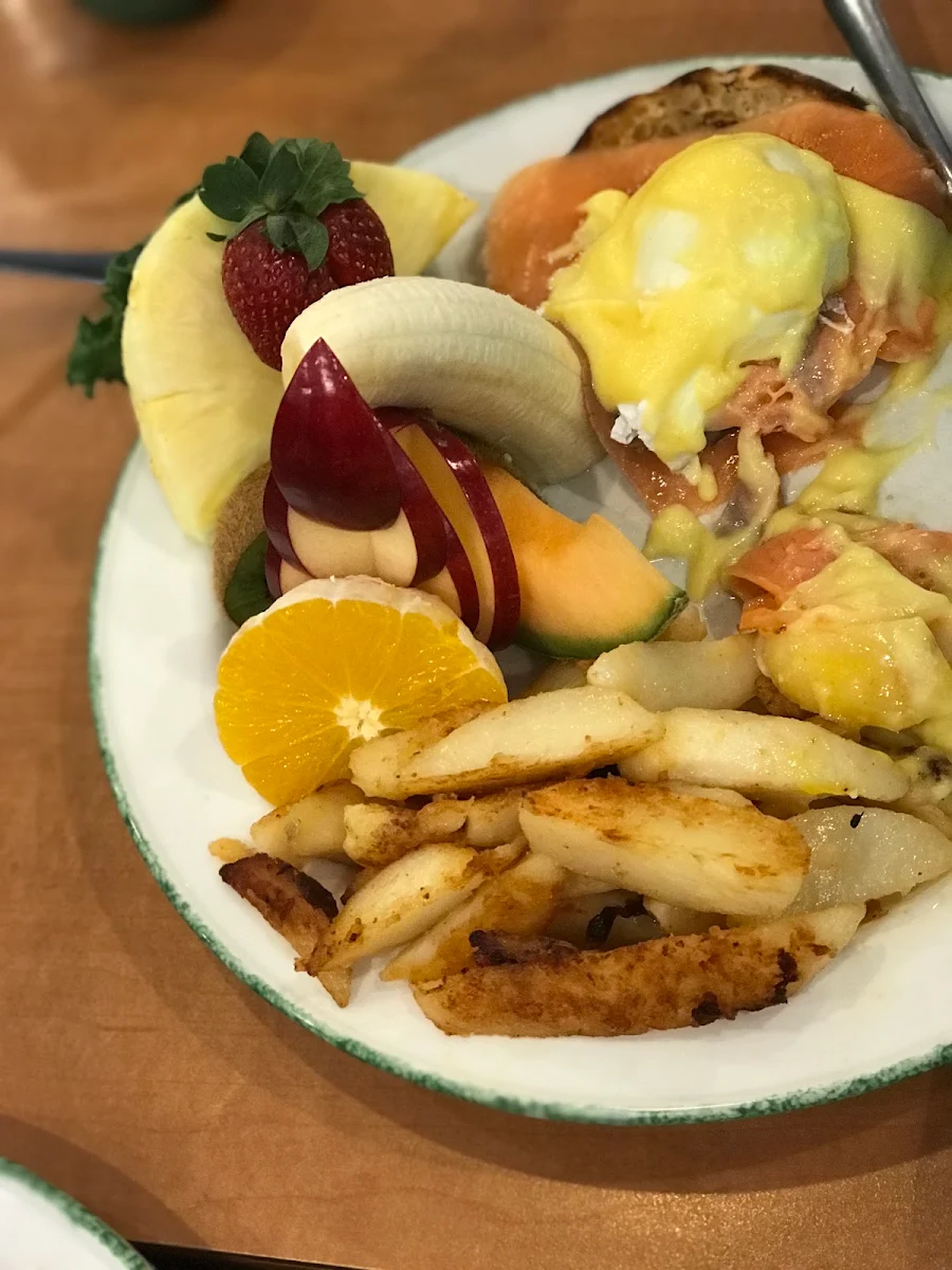 Salmon Eggs Benedict