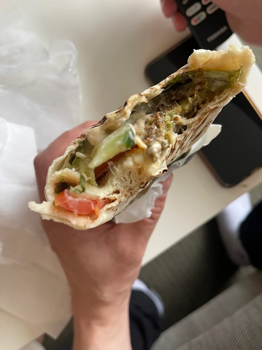 Large Falafel Wrap