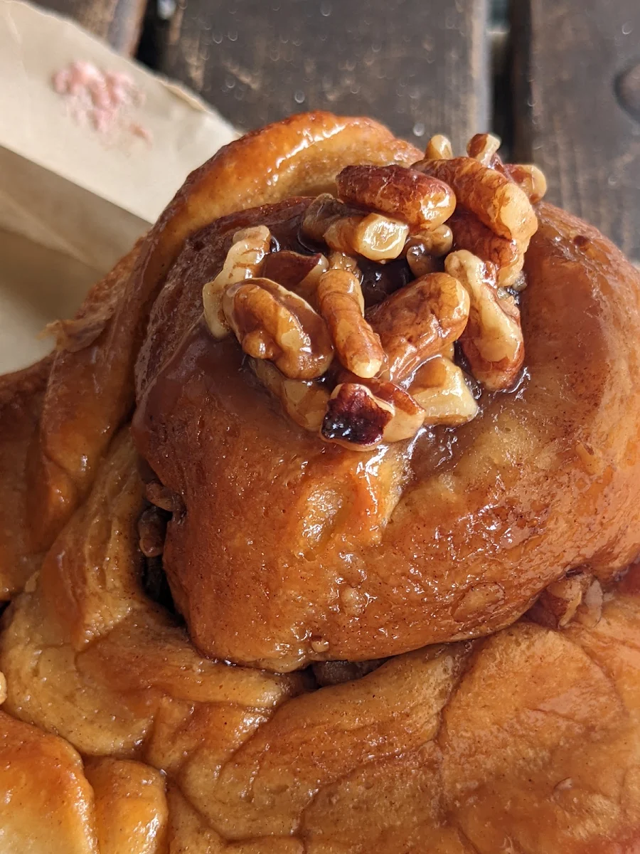 Salted Caramel Pecan Sticky Bun