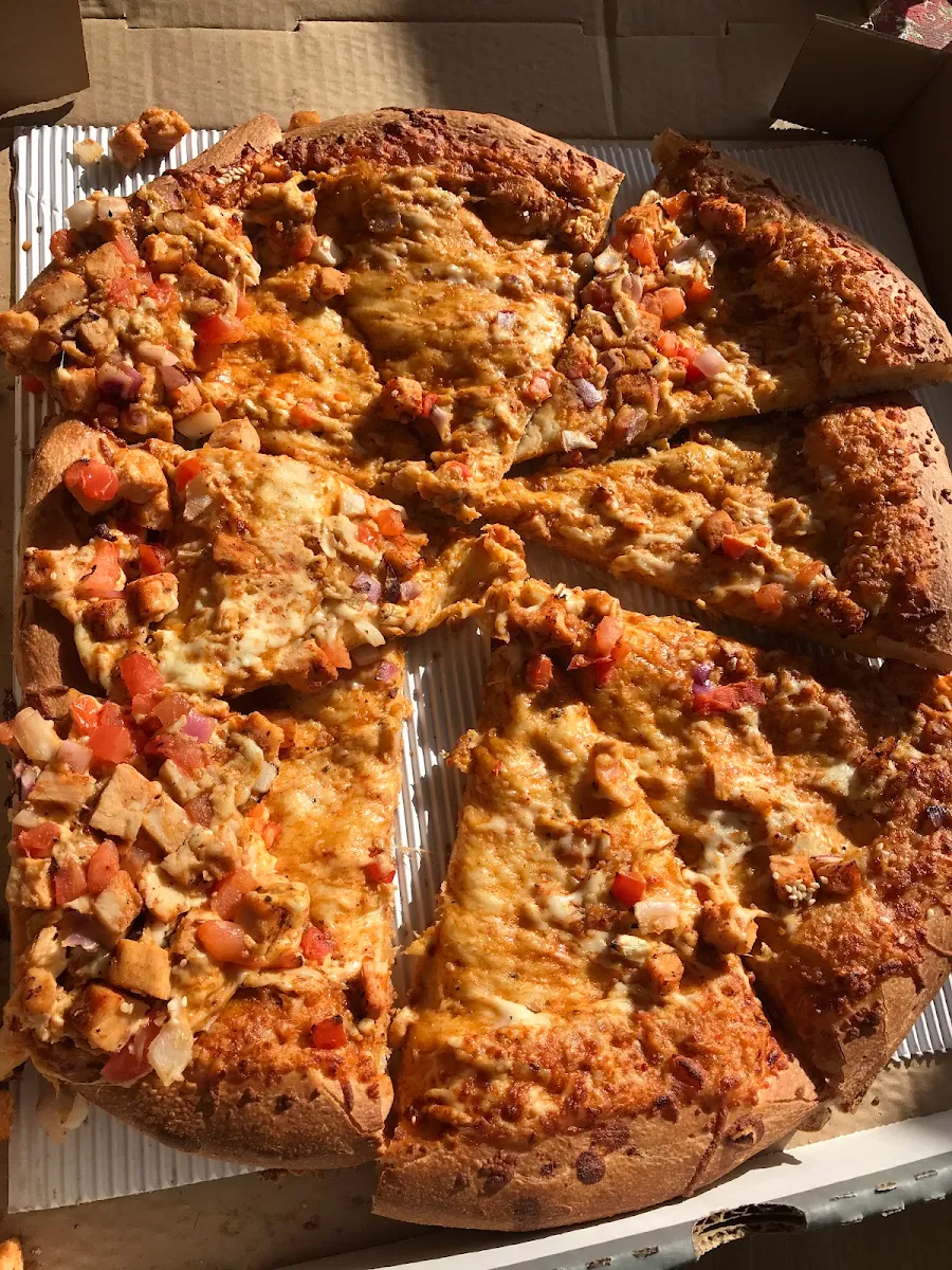 Meat Lovers with Meat Chorizo Ground Beef Ham Italian Sausage Pepperoni and Cheddar