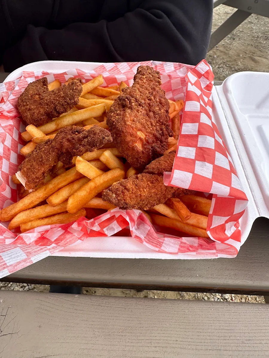 Chicken Strips and Fries