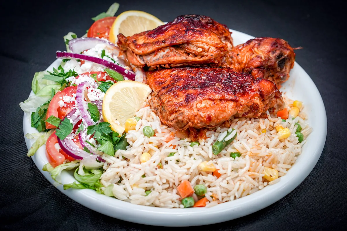 Baked Chicken Platter