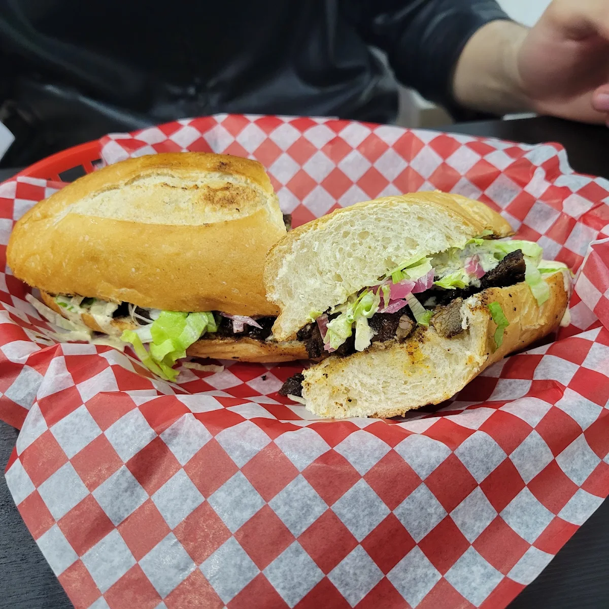 Carne Asada Torta Sandwich