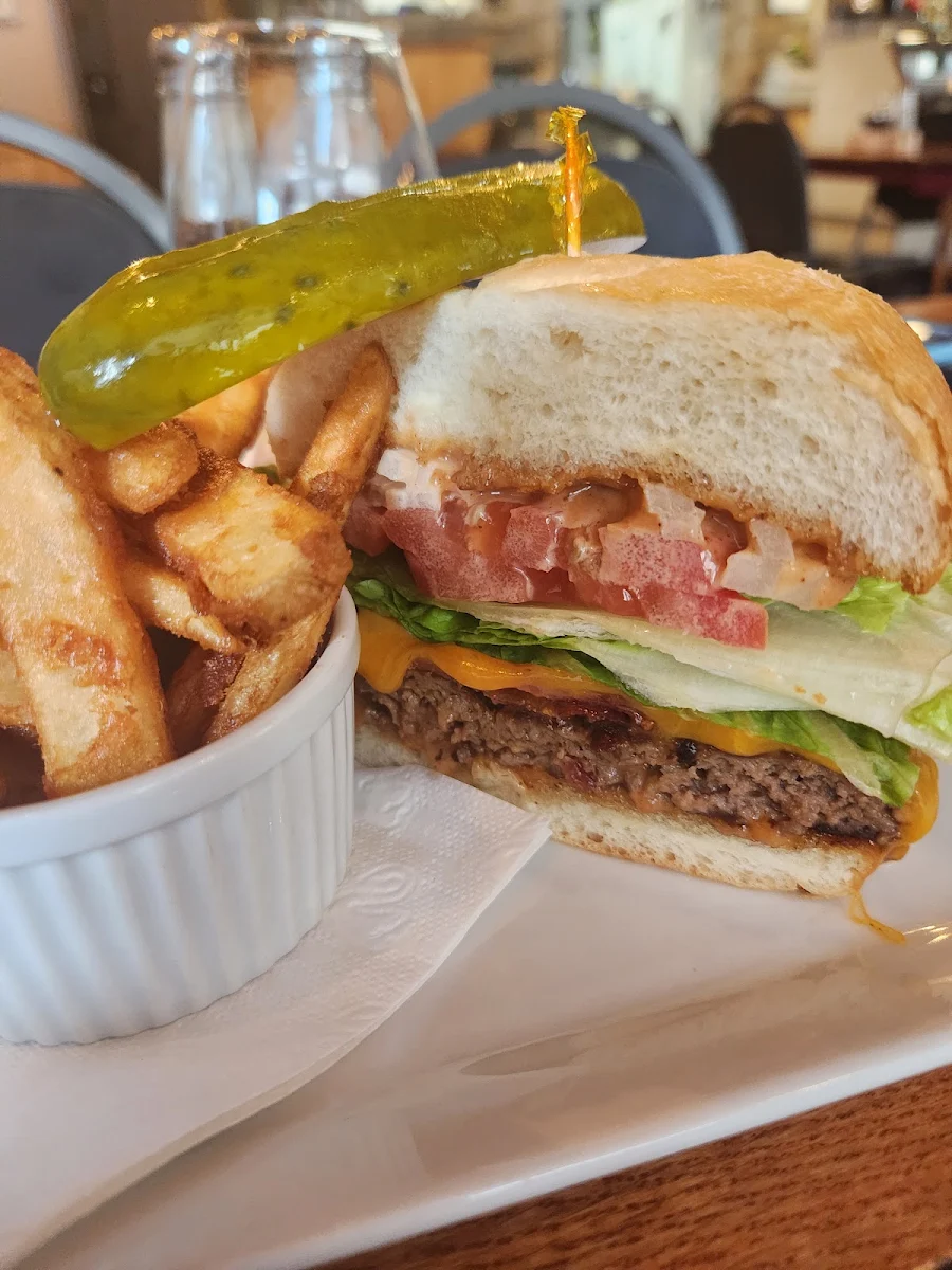 Burger with Fries